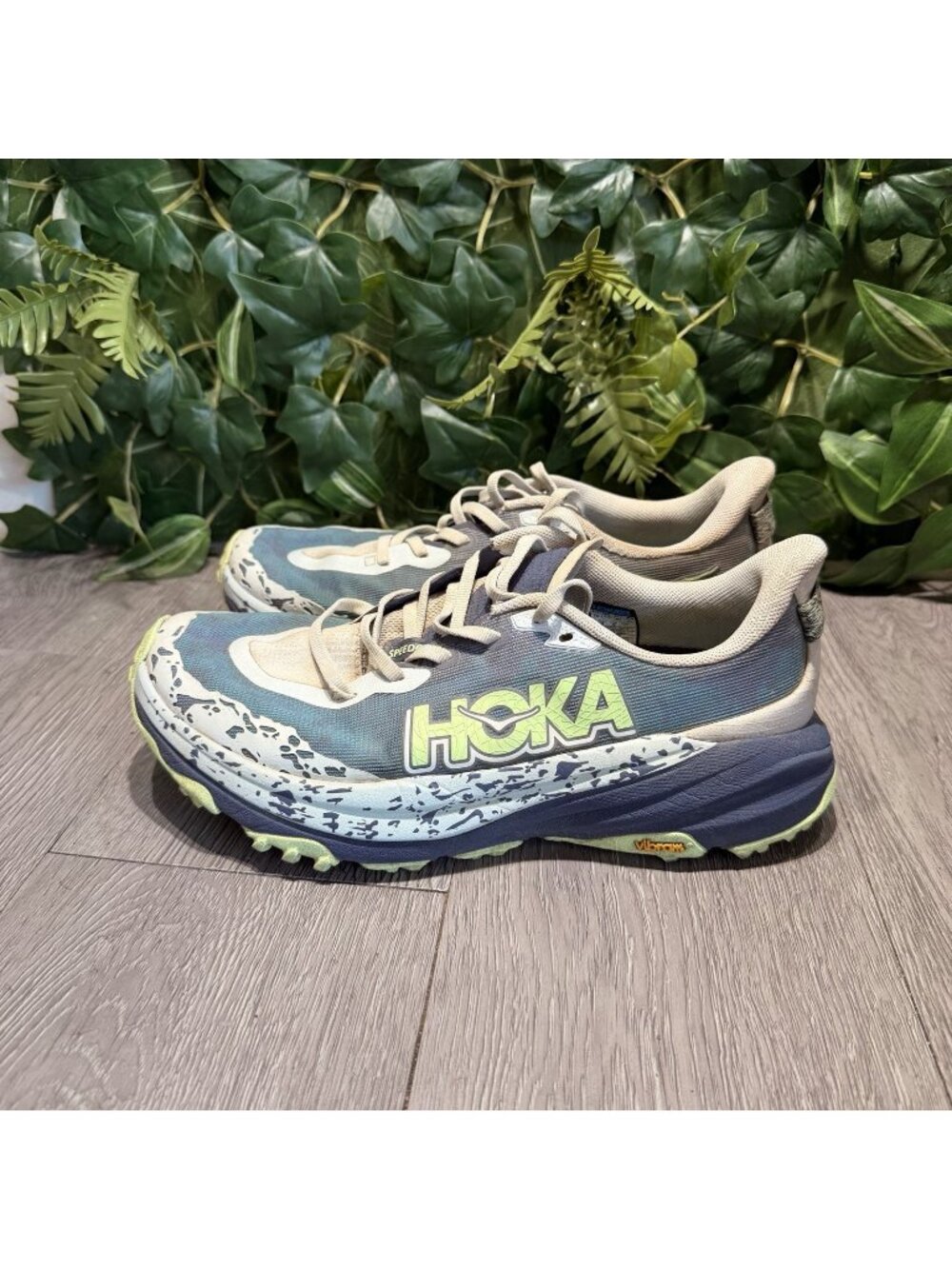 Hoka One One HOKA Speedgoat 6 Droplet Nautical Dusk Running Shoes Men’s Size 7 D